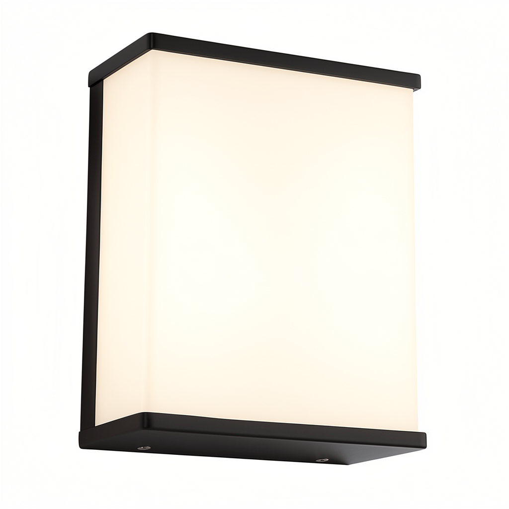 LED Wall Sconce, Black Aluminum, 3-1843D Series
