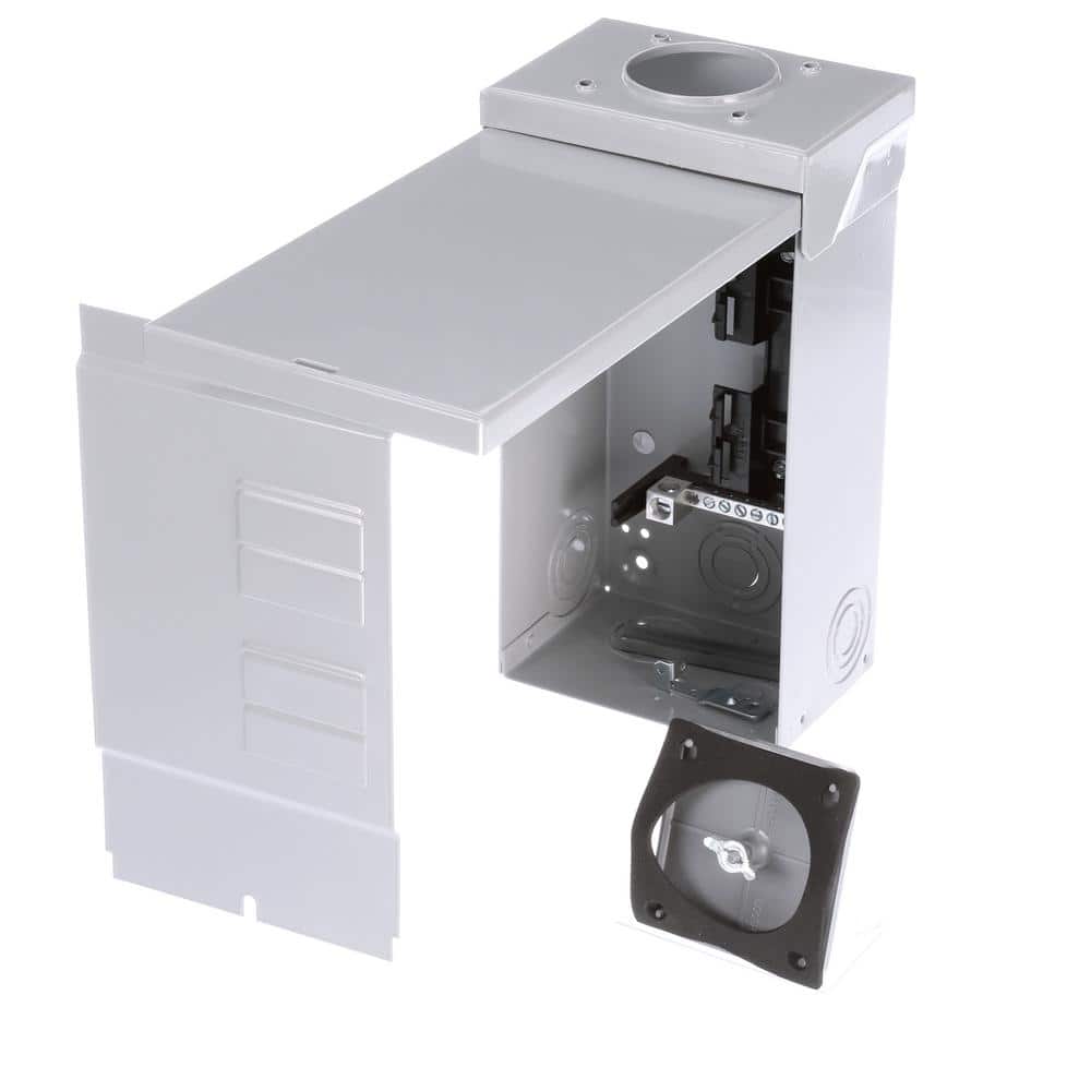 Siemens EQ 125 Amp 4-Space 8-Circuit Main Lug Outdoor Load Center, model W0408ML1125U, alternate product view 5