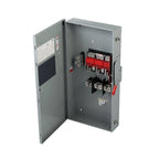 Siemens General Duty 400 Amp 240-Volt 3-Pole Outdoor Fusible Safety Switch, model GF325NRA, alternate product view 3