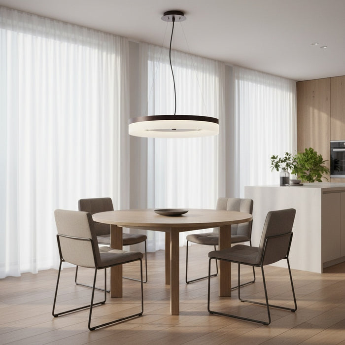 20 inch Oil Rubbed Bronze LED Pendant Light, C1120D-PD Series