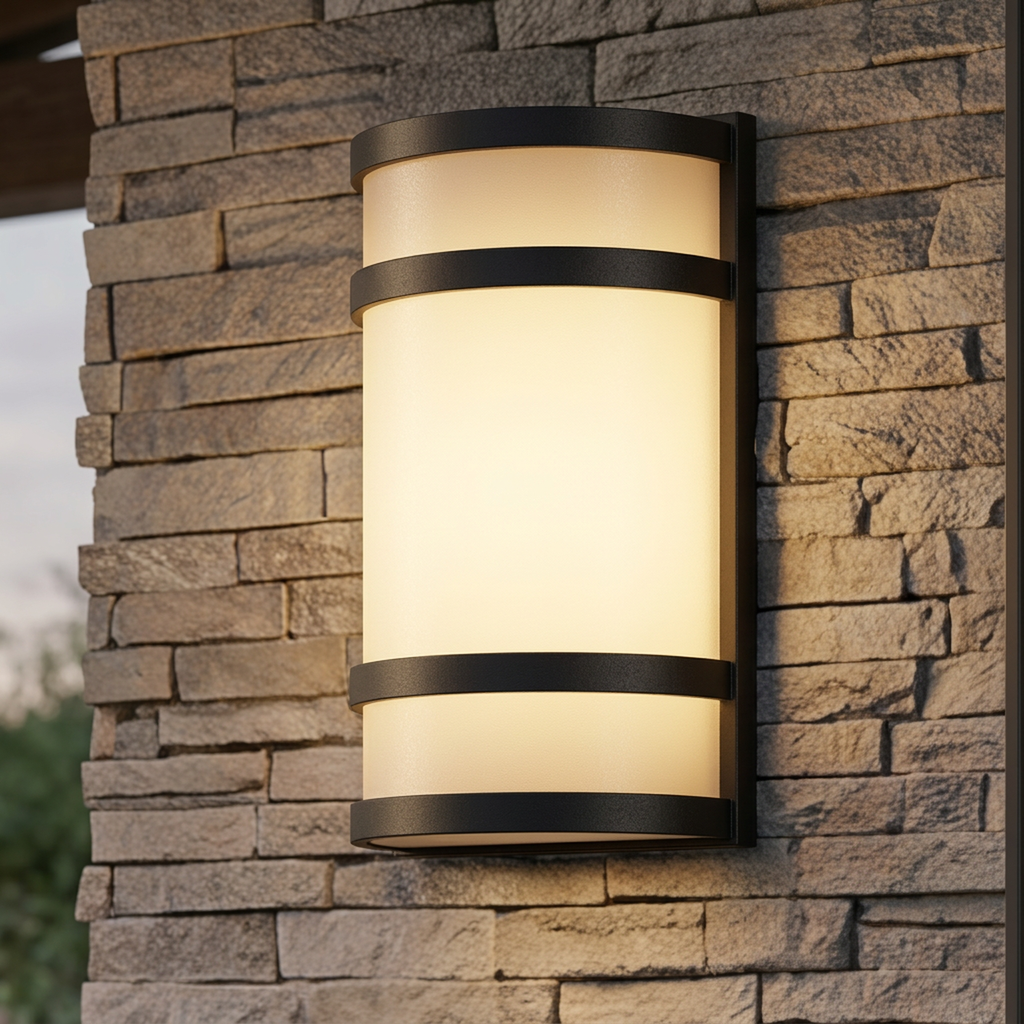 14 3/5" Black LED Wall Sconce, 3-4310D-B Series