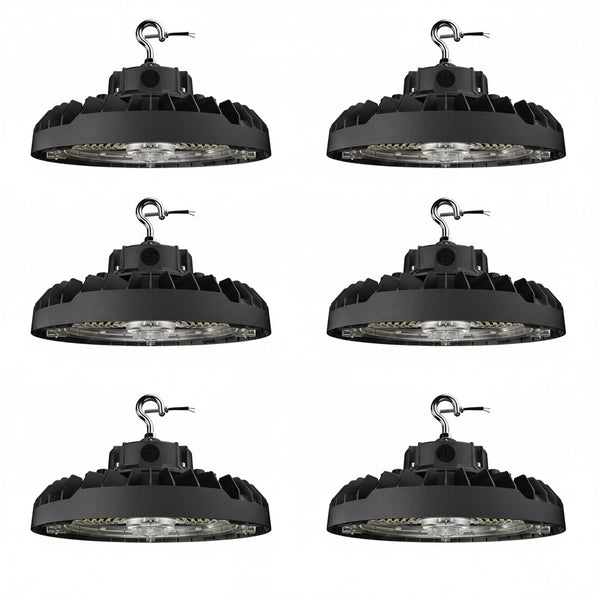 UFO High Bay LED Fixture, 240W/200W/150W, High Voltage 277-480V