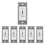 Enerlites 3-Speed Fan Control Slider, Single Pole