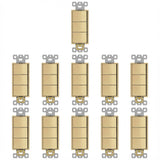 Enerlites 15A Triple Rocker Switches