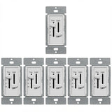 Enerlites 3-Speed Fan Control and LED Dimmer Slider, Single Pole