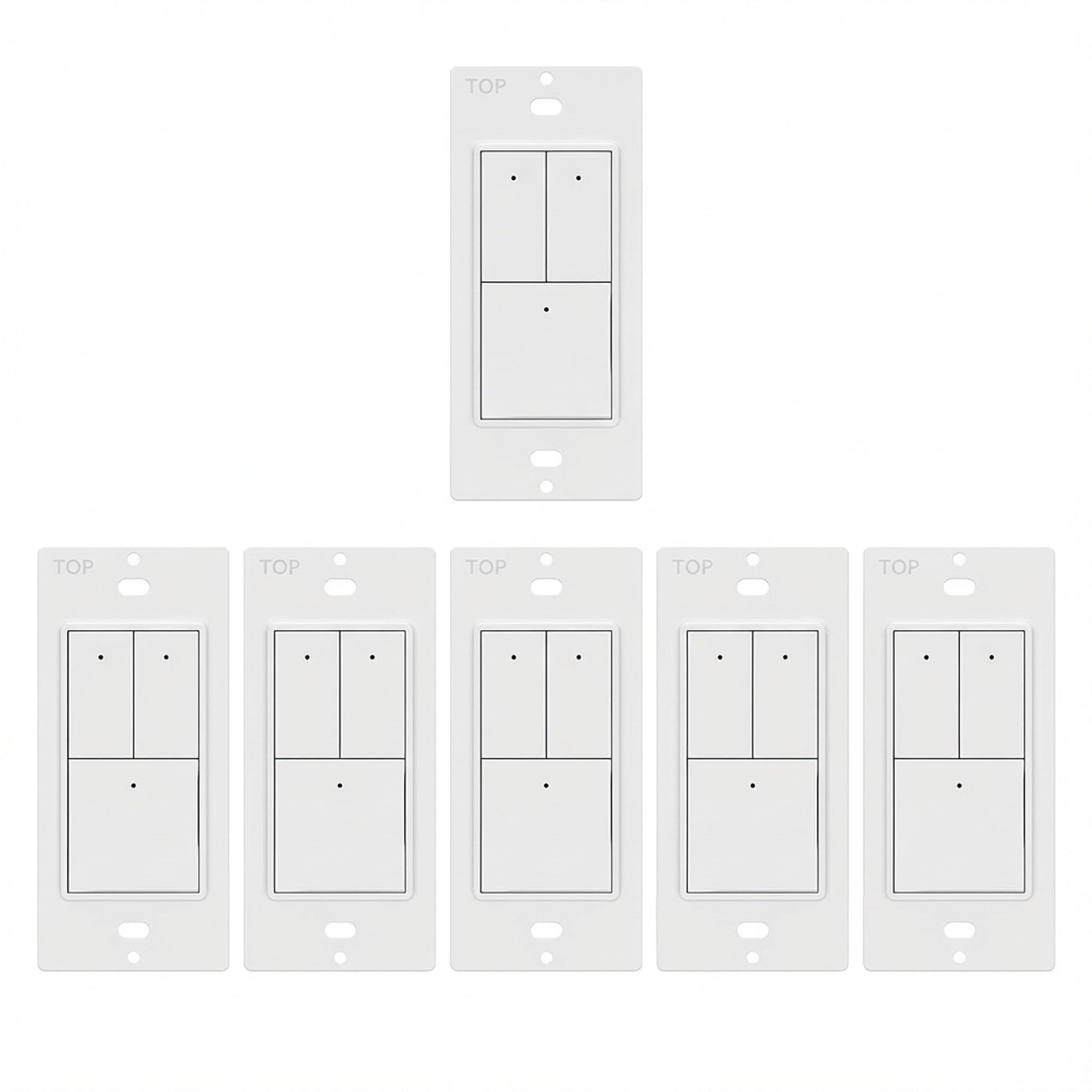 Enerlites 3-Button Low Voltage Switch
