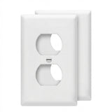Enerlites Duplex Receptacle One-Gang Wall Plate
