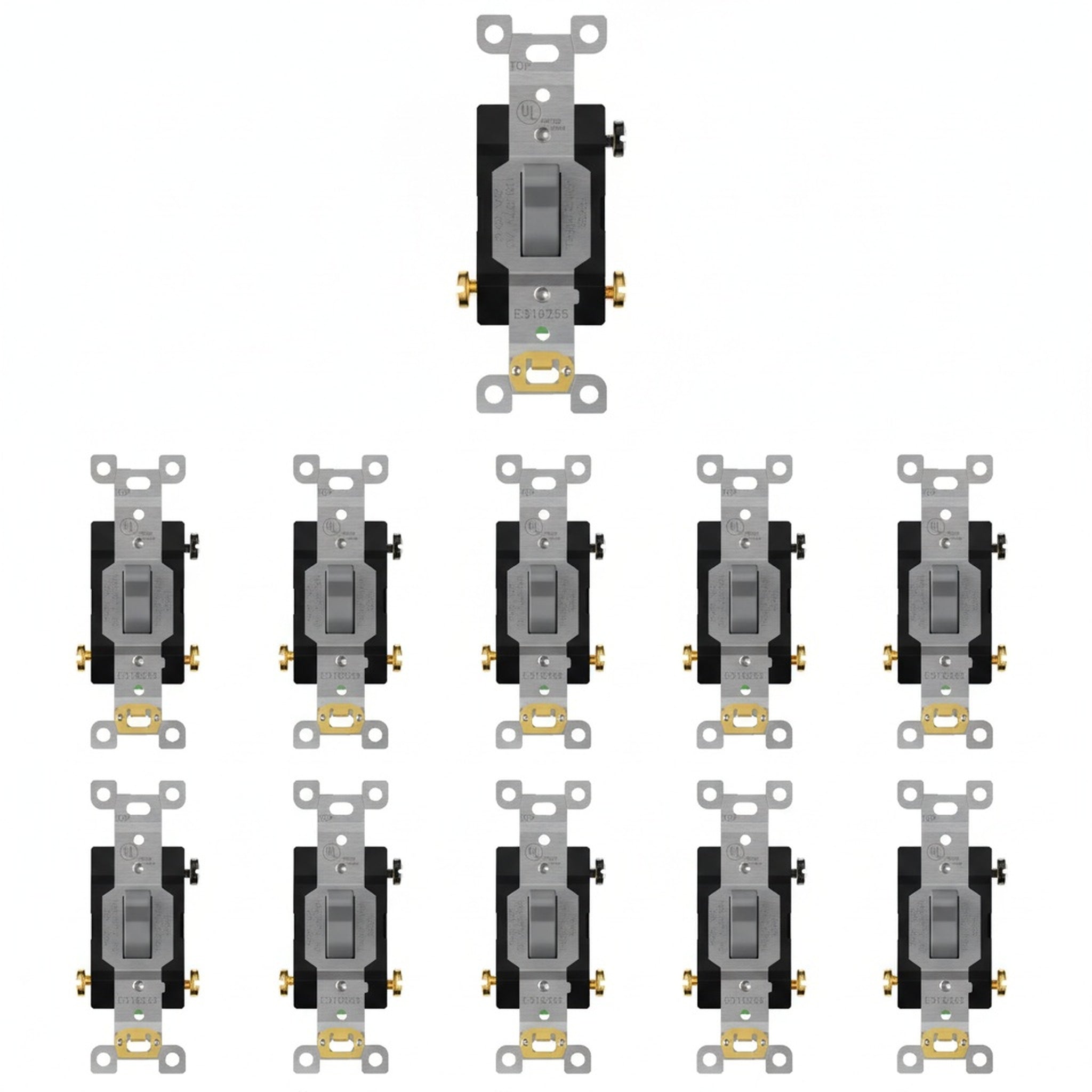 Enerlites Commercial Grade Toggle Switch 20A, Three-Way