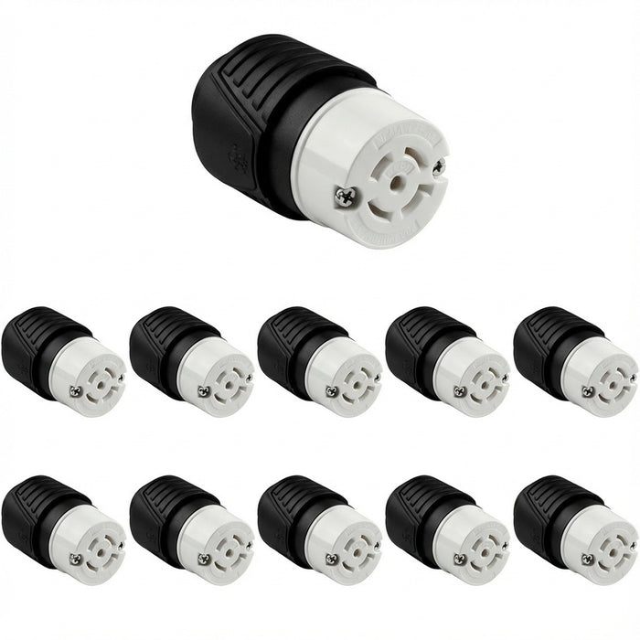 Enerlites Industrial Grade Locking Connector, 20A, L21-20C