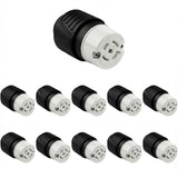 Enerlites Industrial Grade Locking Connector, 20A, L21-20C