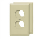 Enerlites Duplex Receptacle One-Gang Wall Plate