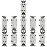 Enerlites Industrial Grade Heavy Duty 20A Decorator Tamper-Resistant Receptacle, 5-20R