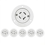 Enerlites Locking Flanged Outlet, 20A, L14-20RFO