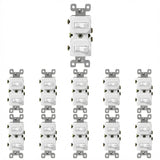 Enerlites Combination 15A Toggle Switches, Single Pole