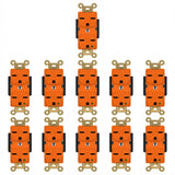 Enerlites Hospital Grade 15A Duplex Receptacle, 6-15R