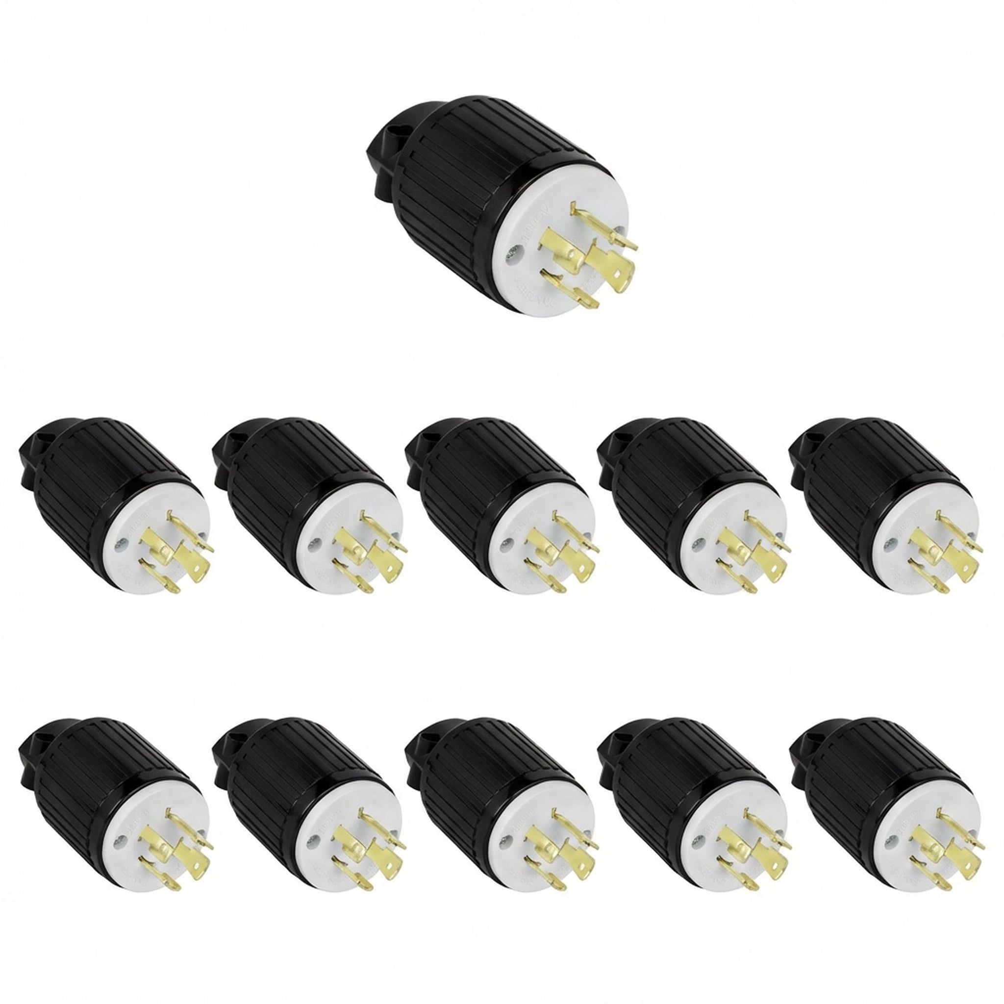 Enerlites Industrial Grade Locking Plug, 20A, L15-20P