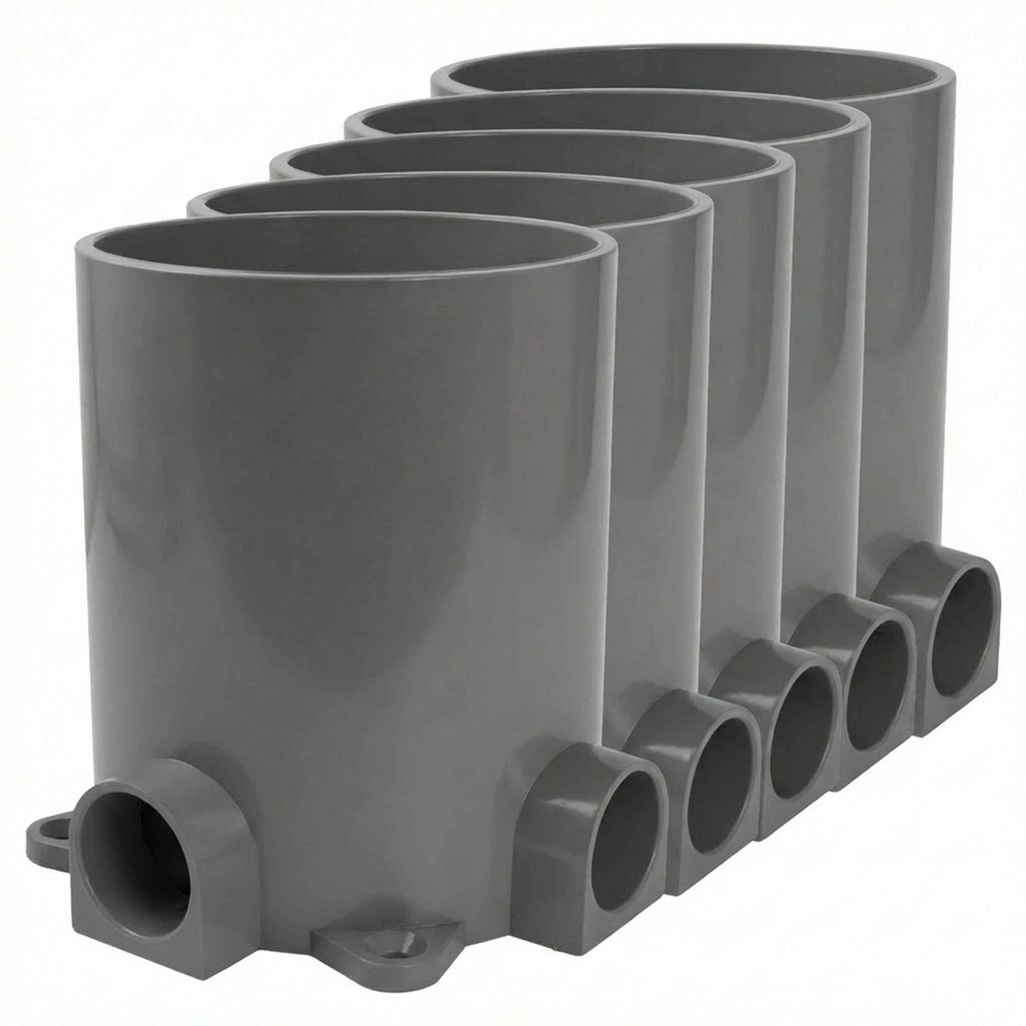 Enerlites 6″ Non-Metallic Round PVC Junction Box