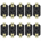 Enerlites Industrial Grade Locking Receptacle, 20A, L5-20R