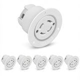 Enerlites Locking Flanged Outlet, 30A, L14-30RFO