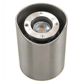 Stainless steel shielded-sleeve well light