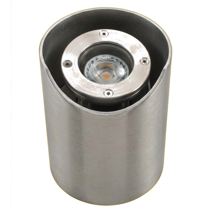 Stainless steel shielded-sleeve well light