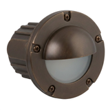 Half-Moon Disc step light in Bronze