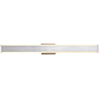 LED Brushed Aluminum Vanity Light, Solstar, Selectable CCT