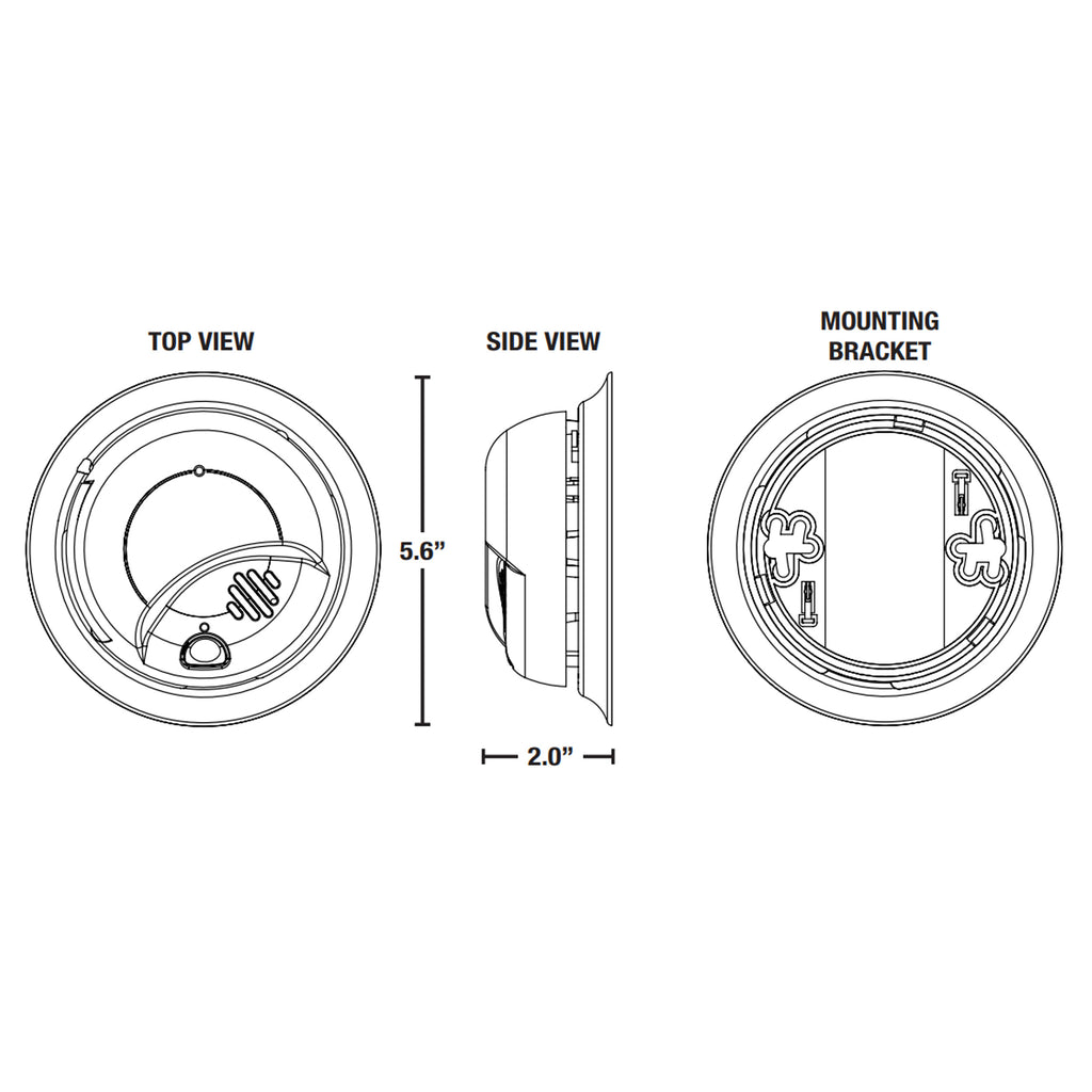 First Alert BRK Hardwired Ionization Smoke Alarm