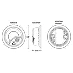 First Alert BRK Hardwired Ionization Smoke Alarm