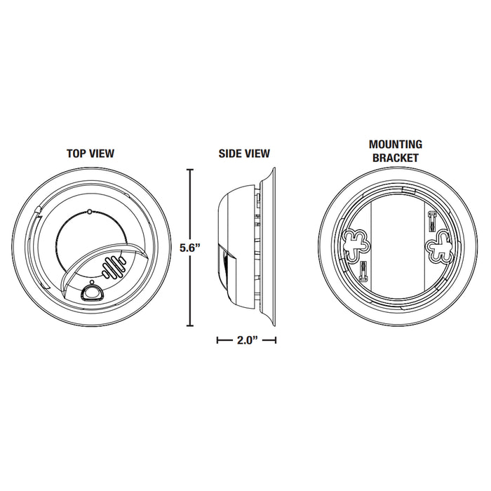 First Alert BRK Hardwired Ionization Smoke Alarm
