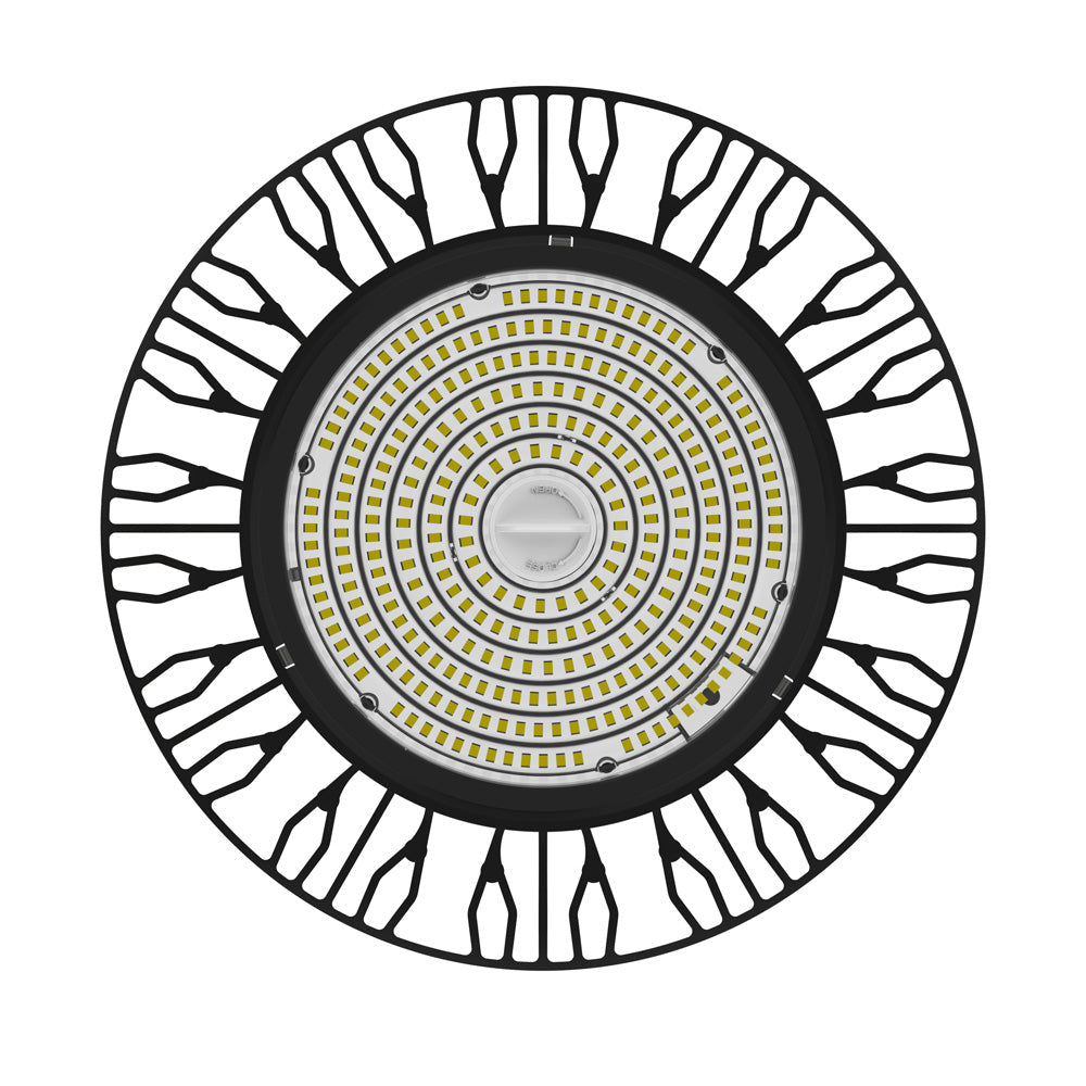 UFO High Bay 200W H7 LED Fixture, 30000 Lumens