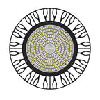 UFO High Bay 200W H7 LED Fixture, 30000 Lumens