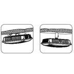 LED Canopy, 60W, 6900 Lumens Surface mount with J-Box or pendant with 3/4" conduit