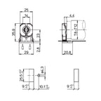 16-Pack of T8/T12 Socket, LED Lampholder, Non-Shunted