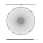 16 in. Acrylic Bottom Lens