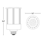 LED Corn Bulb, E39 Mogul Base, 120W, 15600 Lumens
